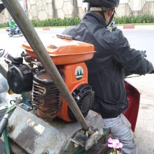 Máy đầm bàn Mikasa 80kg