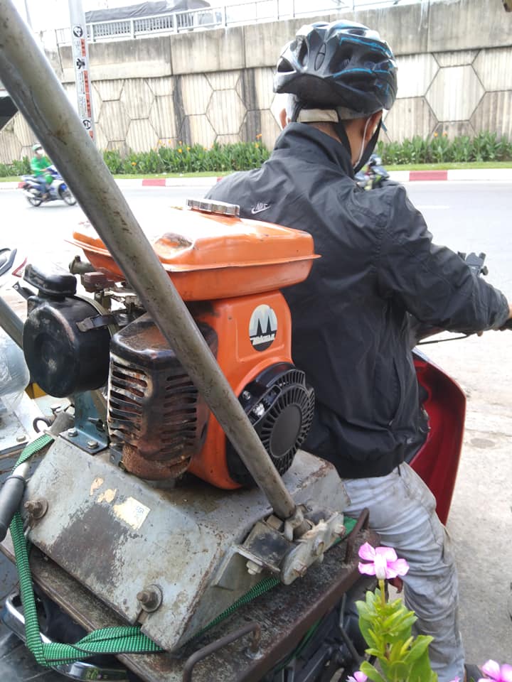 Máy đầm bàn Mikasa 80kg Máy đầm bàn Mikasa 80kg