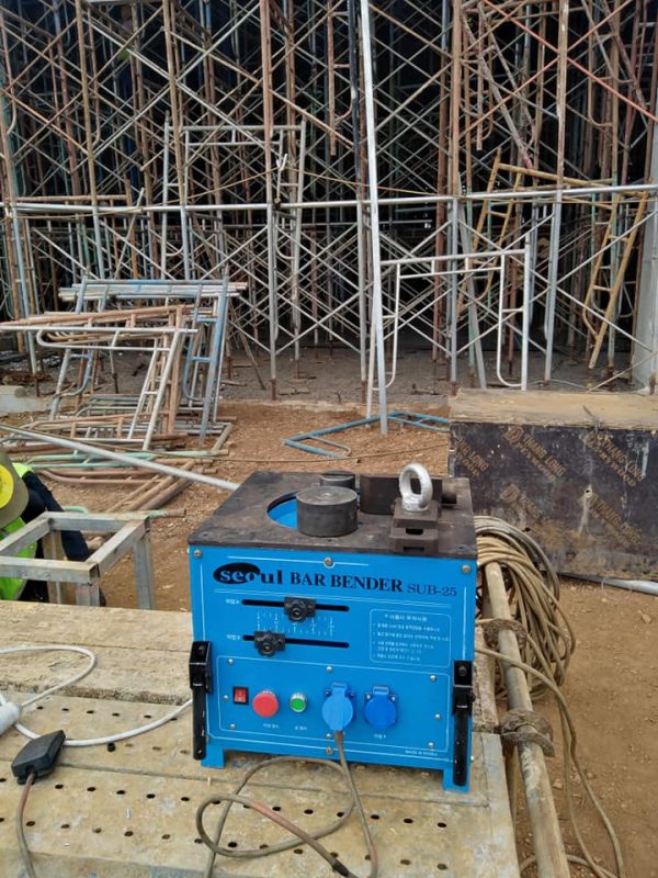 Máy uốn sắt Hàn Quốc D25