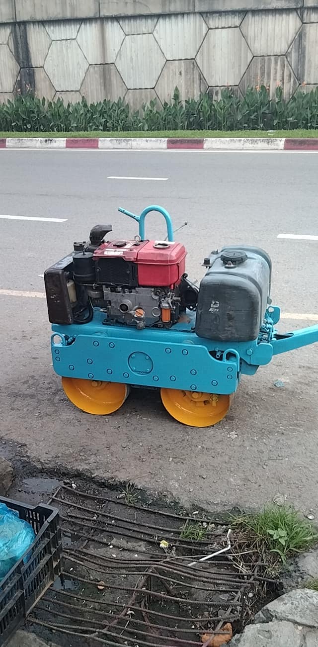Xe lu dắt tay Meiwa 650kg Xe lu dắt tay Meiwa 650kg
