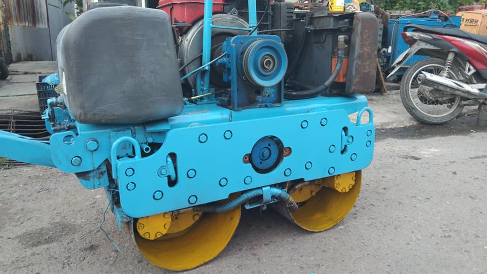 Xe lu dắt tay Meiwa 650kg Xe lu dắt tay Meiwa 650kg