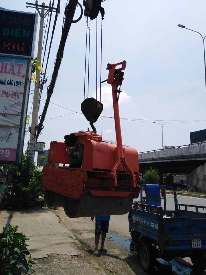 sửa chữa xe lu dắt tay