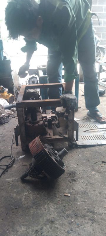 sửa chữa máy uốn sắt 220V phi 25