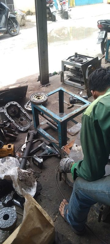 sửa chữa máy uốn sắt 220V phi 25